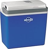 Ezetil 770640 Mirabelle E24M Thermoelektrische Kühlbox 12V/230V, Blau/Weiß