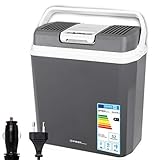 TZS First Austria - 24 Liter Kühlbox, WÄRMT und KÜHLT, thermo-Elektrische Kühlbox 12 Volt und...